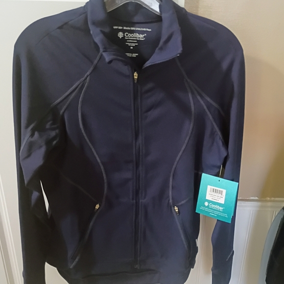 Coolibar Jackets & Blazers - Coolibar Women's Dark Blue Utility Jacket